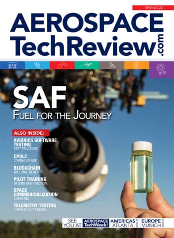 Aerospace Tech Review - Spring 22 Cover